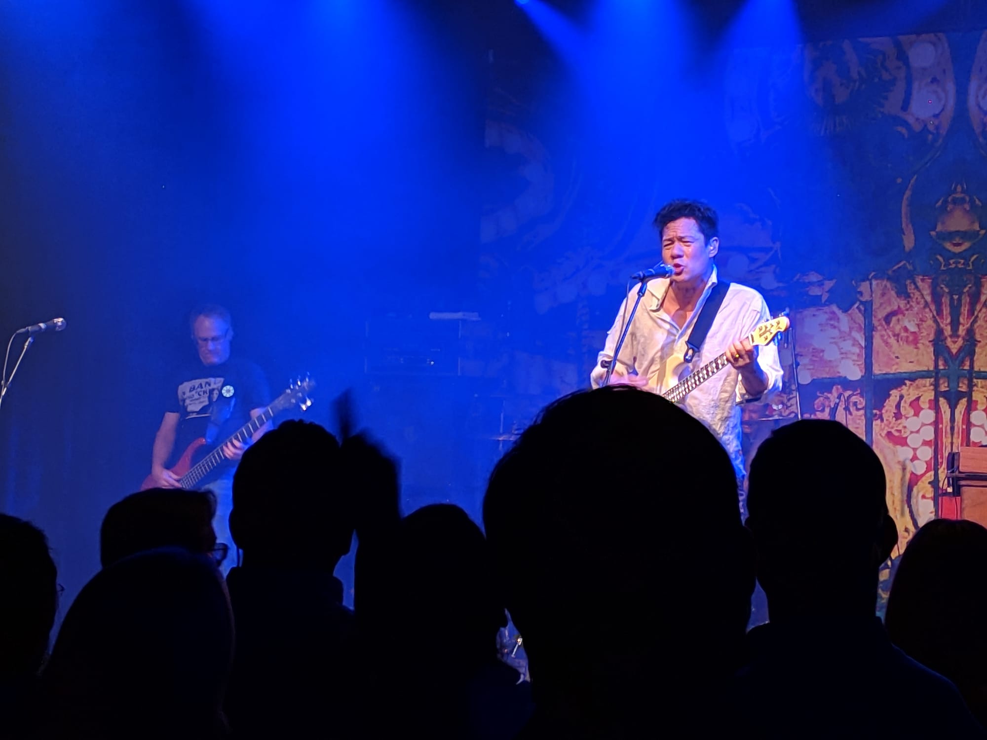 Todd Park Mohr and Rob Squires of Big Head Todd and the Monsters, at Vinyl Music Hall on November 16, 2018.